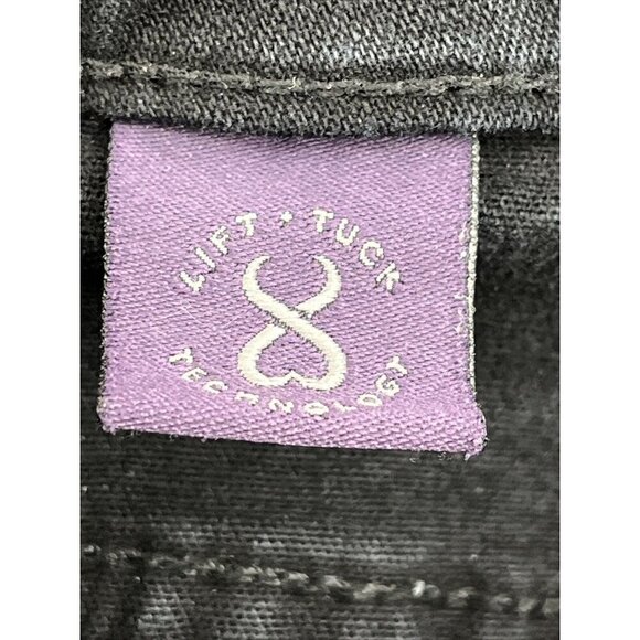 NYDJ Straight Women's Jeans Size 14‎ Blue Dark Wash Lift Tuck Technology 32L - Picture 5 of 10